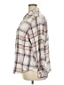 Ridgecut 100% Cotton Plaid Ivory Purple 3/4 Sleeve Button-Down Shirt Size 2X - photo 5