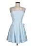 B. Smart Solid Blue Cocktail Dress Size 6 - photo 1