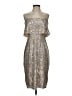 Lulus 100% Polyester Metallic Silver Cocktail Dress Size XS - photo 1