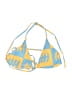 Unbranded Graphic Yellow Swimsuit Top Size M - photo 1