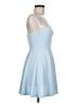 B. Smart Solid Blue Cocktail Dress Size 6 - photo 4
