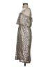 Lulus 100% Polyester Metallic Silver Cocktail Dress Size XS - photo 5