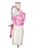 Shein 100% Polyester Pink Sleeveless Blouse Size 4 - photo 4