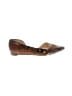 Jessica Simpson Animal Print Brown Flats Size 9 - photo 1