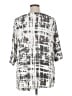 Rose + Olive Gray 3/4 Sleeve Blouse Size 1X - photo 2