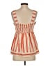 CAbi Orange Sleeveless Blouse Size S - photo 2