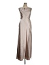 Birdy Grey 100% Polyester Metallic Silver Cocktail Dress Size XL - photo 1