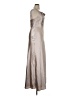 Birdy Grey 100% Polyester Metallic Silver Cocktail Dress Size XL - photo 4