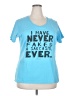 Unbranded Blue Short Sleeve T-Shirt Size 2X (estimated) - photo 1