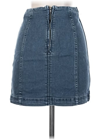 Free People Denim Skirt (view 2)