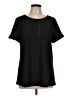 Assorted Brands Black Short Sleeve Top Size L - photo 1