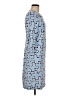 J. McLaughlin Print Blue Casual Dress Size M - photo 4
