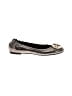 Tory Burch 100% Leather Silver Flats Size 6 - photo 1