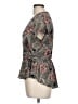 Assorted Brands Gray Short Sleeve Blouse Size L - photo 5