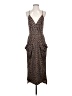 BCBGeneration Animal Print Brown Cocktail Dress Size S - photo 1