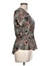 Assorted Brands Gray Short Sleeve Blouse Size L - photo 4