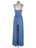 Yozy Solid Blue Jumpsuit Size M - photo 2