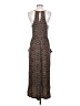 BCBGeneration Animal Print Brown Cocktail Dress Size S - photo 2
