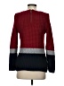 Romeo & Juliet Couture Color Block Red Pullover Sweater Size S - photo 2