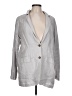 Tahari 100% Linen Gray Blazer Size L - photo 1