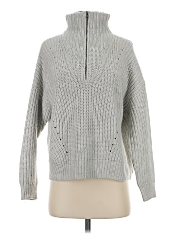 Madewell Pointelle Half-Zip Pullover Sweater (view 1)