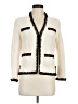 St. John Couture Tweed Ivory Wool Blazer Size 6 - photo 1