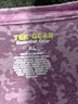 Tek Gear Tweed Purple Active T-Shirt Size XL - photo 7