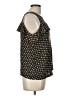 Ann Taylor LOFT 100% Rayon Floral Black Tank Top Size Lg Petite - photo 4