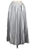 Allegra K Metallic Silver Formal Skirt Size L - photo 2