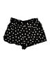 ABound 100% Rayon Polka Dots Black Shorts Size M - photo 1