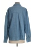 EMMA Tweed Blue Long Sleeve Button-Down Shirt Size 2 - photo 2