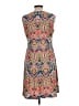 Tommy Hilfiger Paisley Tan Casual Dress Size 10 - photo 2