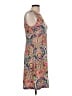 Tommy Hilfiger Paisley Tan Casual Dress Size 10 - photo 4