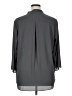 NYDJ 100% Polyester Gray 3/4 Sleeve Blouse Size XL - photo 2