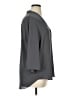 NYDJ 100% Polyester Gray 3/4 Sleeve Blouse Size XL - photo 4