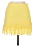 Shein Solid Yellow Casual Skirt Size 6 - photo 1