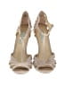 Betsey Johnson Metallic Gold Sandals Size 9 - photo 2