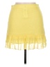 Shein Solid Yellow Casual Skirt Size 6 - photo 2