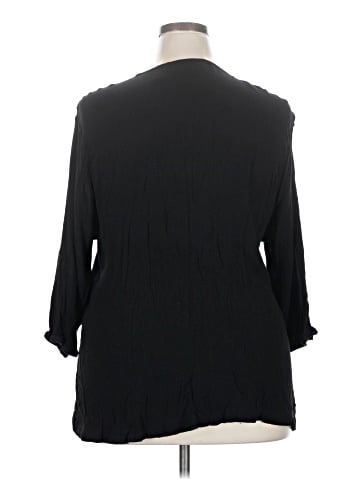Cathy Daniels 3/4 Sleeve Blouse (view 2)
