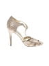 Betsey Johnson Metallic Gold Sandals Size 9 - photo 1