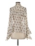 Eri + Ali 100% Polyester Ivory Long Sleeve Blouse Size XS - photo 1
