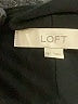 Ann Taylor LOFT 100% Polyester Solid Black Casual Dress Size 6 (tall) - photo 7