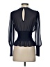 Wilfred 100% Polyester Solid Black Long Sleeve Blouse Size XS - photo 2
