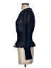 Wilfred 100% Polyester Solid Black Long Sleeve Blouse Size XS - photo 5