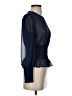 Wilfred 100% Polyester Solid Black Long Sleeve Blouse Size XS - photo 4