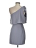 Superdown 100% Polyester Solid Gray Cocktail Dress Size S - photo 2