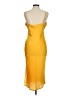 Blu Pepper 100% Polyester Yellow Cocktail Dress Size M - photo 2