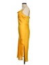 Blu Pepper 100% Polyester Yellow Cocktail Dress Size M - photo 5