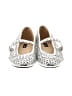 Nine West Metallic Silver Flats Size 9 - photo 2