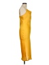 Blu Pepper 100% Polyester Yellow Cocktail Dress Size M - photo 4